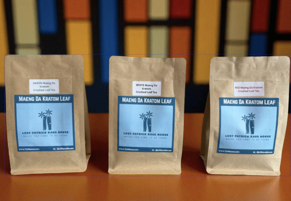 Kratom for sale red, white, and green sampler